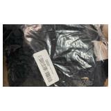 Smiry Luxury Chenille Bathroom Rugs 30x20, Extra Soft and Absorbent Shaggy Bath Mat, Machine Washable, Non-Slip Plush Carpet Runner for Tub, Shower, and Floor, Home Decor Accessories, Black