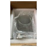 1 Gallon Square Glass Pitcher with Lid, Water Pitchers for Fridge, Borosilicate Glass Carafe