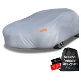 EzyShade 10-Layer Waterproof Sports Car Cover. See Vehicle Size-Chart for Accurate Fit. All Weather Outdoor Covers. Camaro Challenger Firebird GTO Classic Cars Sun Snow Rain. Size C5 (See SizeChart)