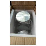 1 Gallon Square Glass Pitcher with Lid, Water Pitchers for Fridge, Borosilicate Glass Carafe