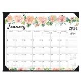 2026 Desk Calendar - Jan 2026 - Dec 2026, 12 Months Large Monthly Desk Calendar, 22\ x 17\in, Desk Pad, Large Ruled Blocks, to-do List and Notes, Best DeskWall Calendar for Planning or Organizingin