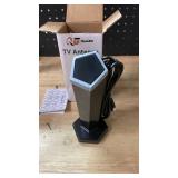 TV Antenna Indoor - 2025 Upgraded HD Digital Antenna for Smart, 360° Long Range Reception Supports 4K 1080P, TV Antenna for Local Channels in Crystal Clear, Easy Installation