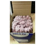 MIULEE Pack of 2 Corduroy Decorative Throw Pillow Covers 18x18 Inch Soft Boho Striped Pillow Covers Modern Farmhouse Home Decor for Sofa Living Room Couch Bed Pink