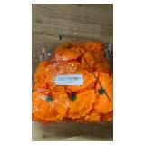 GOMALL 30 Pcs Artificial Marigold Flowers,3.54\ Silk Marigold Flower Heads with Stems,Orange Flowers Artificial for Diwali Decor,Indian Wedding,Home,DIY Wreath Garland,Day of The Dead Decorationsin