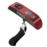 Etekcity Luggage Scale, Digital Weight Scales for Travel Accessories Essentials Suitcases , Portable Handheld Scale with Temperature Sensor, Rubber Paint, 110 Pounds, Battery Included