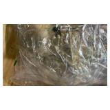 Christmas Star Tree Topper, 9.5 in Plug in Golden Glittered 3D Star Tree Topper, Metal Hollow Designed Built-in 10 Bulbs String Lights for Indoor Office Christmas New Year Holiday Tree Decoration