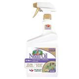 Bonide Captain Jackfts Neem Oil, 32 oz Ready-to-Use Spray, Multi-Purpose Fungicide, Insecticide and Miticide for Organic Gardening