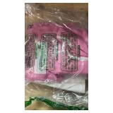 Meland Doctor Costume for Girls - Kids Scrubs with Lab Coat and Carry Bag, Doctor Dress Up for Halloween, Career Day Role Play(Pink,9-10 Years)