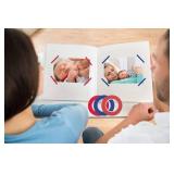 cridoz 15 Rolls Thin 18 Inch (3mm) Whiteboard Tape, Low-Tack Paper Pinstripe Art Grid Lines Tape for Dry Erase Boards, Crafts and Delicate Surfaces - Assorted Colors