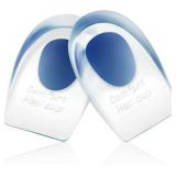 Heel Cups for Achilles Tendonitis and Plantar Fasciitis - 2 Pack Gel Shoe Inserts for Heel Pain Relief, Arch Support, for Women and Men