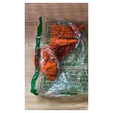 BABYGIZ Baby Girl Headbands-Infant,Toddler Cotton Handmade Hairbands with Bows Child Hair Accessories (Orange)