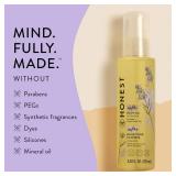 The Honest Company Lavender Infused Calming Body Oil Moisturize Nourish and Soothe Babyfts Skin Plant-Based Hypoallergenic Vegan 4.0 fl oz