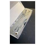 Jilron 100percent Blackout Fabric Folding Door Curtain with Magnetic Closure - Accordion Style for Sliding Doors, Closets,Wardrobe and Temporary Door Solutions Doorway Curtains?W42 x L78, Grey 1 Panel