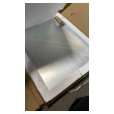 LOAAO 30X36 Gold Bathroom Mirror, Rounded Rectangle Gold Frame Mirror, Brushed Gold Bathroom Vanity Mirror Wall-Mounted, Anti-Rust, Tempered Glass, Hangs Horizontally or Vertically