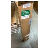 DEZ FURNISHINGS Cordless 2\ Smooth Faux Wood Blind, 36\in W x 48\in H, Smooth Whitein