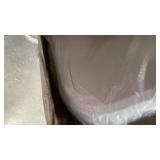 Elevon Folding Table, 8 Feet Heavy Duty Fold-in-Half Utility Table Indoor Outdoor for Camping, Picnic, Party *has a couple cracks as seen in pictures*