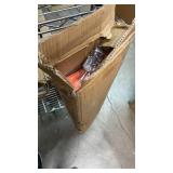 VEVOR Z Rack, 300 lbs Industrial Grade Z Base Garment Rack, 24\ x 63\in x 71\in Clothes Rack, Sturdy Steel Heavy Duty Clothing Rack wLockable Casters for Home Garment Store Orangein