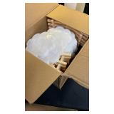 20 Pack 5.9In Canvas Boards for Painting, Art Canvas for Drawing with 10 Brushes and 5 Paint Trays, Mini Painting Canvas with Easel Set, Painting Kits for Adults and Kids Party