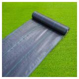 GDNaid 3ftx100ft Weed Barrier Landscape Fabric Heavy Duty, 3.2oz Weed Barrier Fabric, Easy Setup Woven Garden Landscaping Fabric
