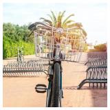 12-Pack 20mm Antique Brass D-Shaped Keyed Padlocks - Decorative and Secure Locks with Hardened Alloy Core for Luggage, Gym Lockers, Gift Boxes, Storage and Travel. Compact for BackpacksSecurity Cases