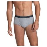Fruit of the Loom Menfts Underwear Briefs, Tag Free and Moisture Wicking, Assorted Color Multipacks, 6 Pack - Assorted Colors, Medium
