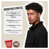 American Crew Medium Hold Spray Gel, Hair Styling Gift for Him, 8.4 fl oz