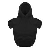 Paiaite Black Chihuahua Dog Hoodie: Keep Your Pup Warm and Stylish with a ftThe Dog Faceft Printed Sweatshirt, Pet Clothes and Sweater Coat All in One Perfect for Winter and Cool Summer Nights! Black 