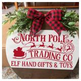 Christmas Stencils for Painting on Wood Crafts Reusable, Large Holiday Winter Christmas Tree Santa Ornament Templates for Wood Burning Wall Door Home Cookie Art Canvas Projects Decor (10 Christmas 1)