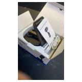 Bluetooth Speaker with Wireless Charging and Cell Phone Stand,Best Speaker Stand for iPhoneiPadSamsung Galaxy,HD Surround Sound Perfect for Home and Outdoors,Creative Gift (Black)