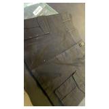 EARKOHA Womenfts Mini Cargo Skirt Y2K Button Low Waist Short Skirts Bodycon Denim Jean Skirt with Flap Pockets Black M