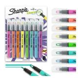Sharpie Clear View Highlighter  Pocket Highlighter  Assorted  8 Count