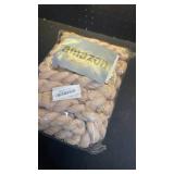 DeZerlor Champagne Gold Cheesecloth Table Runner 12 Pack Christmas Table Runners Boho Gauze 120 Inches Champagne Cheese Cloth Table Decor for Xmas Holiday Season Parties Wedding Bridal Baby Shower