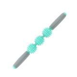SIKATIHU Fascia Muscle Roller Stick Hedgehog Massage Roller Yoga Stick Hand-held Body Massage Tool for Cellulite and Muscle Soreness,Physical Therapy andRecovery,Reduce Leg Cramps (Mint Green)