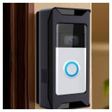 Anti-Theft Video Doorbell Mount Compatible with RingBlink Wireless Camera Doorbell, Adjustable Angle Mount No-Drill Battery Doorbell Bracket Accessories for Houses, Apartments, Businesses