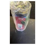 Prepara Evak Fresh Saver, Medium-Tall Airless Canister with Black handle, 2.3 Quart, Clear