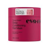 Eva NYC Therapy Session Deep Conditioning Hair Mask with Vegan Protein, Jojoba Oil + Argan Oil - Hydrate, Soften + Repair Hair Strength - Sulfate Free - Warm Vanilla Scent - 13.5 fl oz
