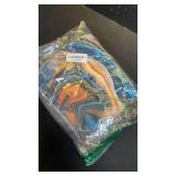 YSATNSFT Marble Bath Mat Abstract Orange Blue Marble Texture Background Pattern Luxury Graphic Print Geometric Bathroom Bedroom Kitchen Toilet Rug Soft Memory Foam Backing,18x30 Inch