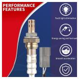 DrCax 234-4505 Oxygen O2 Sensor Downstream Heated Air Fuel Ratio Compatible with Mazda 3 5 2011-2015 L4 2.5L Replace 250-24958 L5D91886ZC