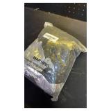 CANREVEL Happy Birthday Balloons Banner 16 Inch Mylar Foil Letters with Star and Heart Balloons Birthday Party Decorations for Men and Women - 30 Pcs Black