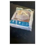 MIYE Pleated Waffle Weave Bed Skirt, Tailored Dust Ruffle 12 Inch Drop Easy Fit, Machine Washable, No Split Corners (White, King - 12\ Drop)in