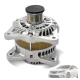 23100-1KM1A Alternator 12V 110A Compatible with Nissan Juke L4 1.6L 2011 2012 2013 2014 2015 2016 2017, Sentra 2017 2018, 6-Groove Clutch Pulley Clockwise, Replace# 13258N, 23100-3YM1A