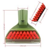 Upgraded 5.3in 1400B Little Green Machine Multi-Purpose Tools Brush detachable Replacement Parts Compatible with bissell 1400B 3194 3353 2458 3588F 1425 Tough Stain Brush Tool Attachments (Green 1+1)
