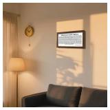 Inspirational Decor, Rustic Framed Wooden Plaque, Wall Decor Art, Motivational Home Office Decors, Living Room Decors, Encouragement Gift for Men Entrepreneur, The Man in the Arena Sign