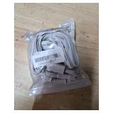 MorningRo 2 Pcs Extension Cable Kit Compatible with Govee Permanent Outdoor Light 3 Pins Y Splitter Cord Straight Extension Compatible with Govee H705 H706 H805 Weatherproof Patio Yard (16 ft,White)