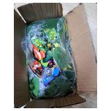 BLEUM CADE Artificial Hanging Flowers for Outdoors, 2pcs Fake Hanging Plants Pothos Vines with Yellow Flowers for Wall Home Living Room Indoor Outdoor Decor (No Baskets)