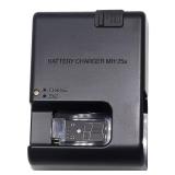 MH-25a EN-EL15 EN-EL15c Quick Battery Charger Compatible with Nikon D850 D750 d7500 d7200 D7000 D7100 Coolpix Z5 Z6 Z7 D610 D600 D800 D810 DSLR Digital Cameras and 100cm AC Power Cord