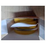 Double Sided Fabric Tape Heavy Duty for Hem, Fashion Dress, Cloth, Curtains, High Adhesive Sticky but Removable and Residue free, No Sewing or Ironing need, Multipurpose, 0.5 in x 33FT10m x 4Rolls