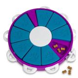 Outward Hound by Nina Ottosson Dog Twister Treat Puzzle Enrichment Toy, Level 3 Advanced, Purple