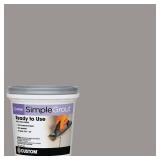 Custom PMG165QT 1-Quart Simple Premium Grout, Delorean Gray (Pack May Vary)