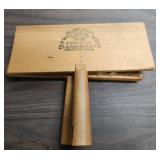 L.S. Watson & Co. No. 10 Wool Carders - used in textile prep to clean and align fibers of raw wool or cotton before spinning into yarn